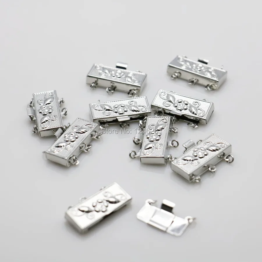 10 шт. аксессуары кнопки фитинги для застежек ювелирные изделия прямоугольник