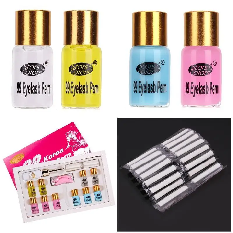 Набор для завивки ресниц набор стержень клей Пермь лосьон ресницы лифтинг