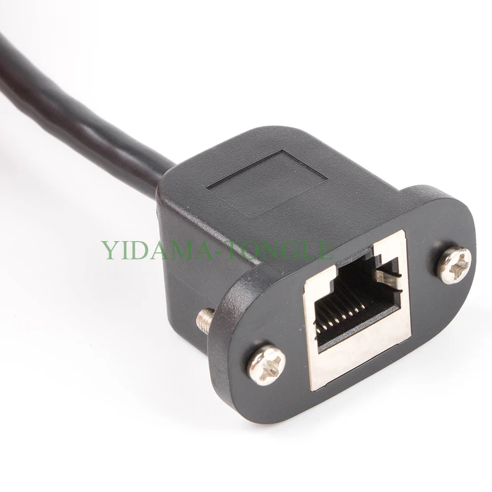 Кабель-удлинитель RJ45 50 см 8 контактов штекер-гнездо | Компьютеры и офис