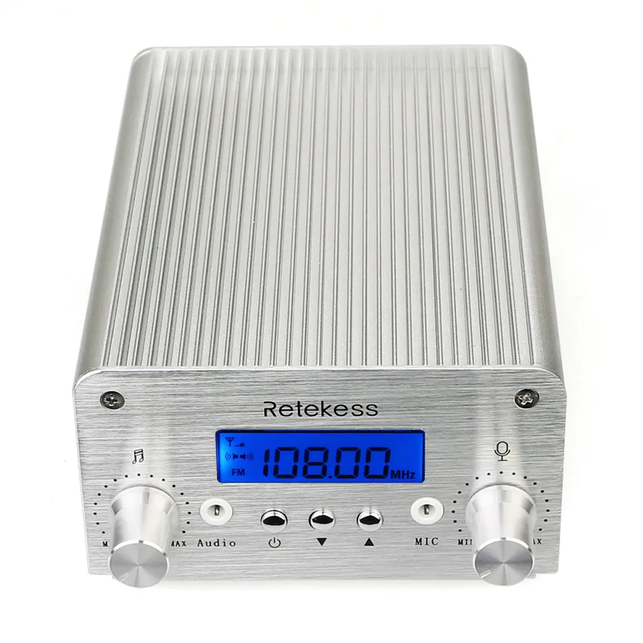 RETEKESS TR501 PLL FM передатчик 1 Вт/6 Вт стерео FM радио вещания передатчик станция для Конференции обучения на открытом воздухе Обучение