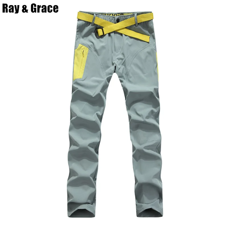 RAY GRACE летние мужские быстросохнущие легкие уличные брюки тонкие дышащие