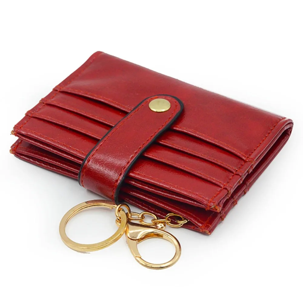 Artmi женский кожаный кошелек Rfid Женский держатель для карт маленький двойной