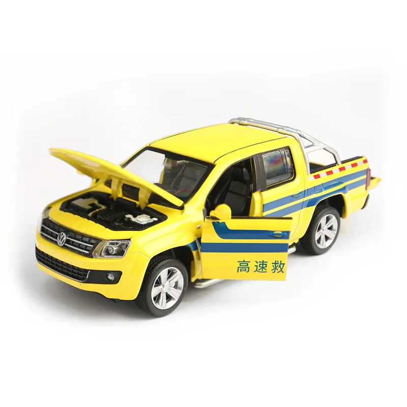 1:30 литой под давлением Электрический мигающий инженерный автомобиль gld3 детская