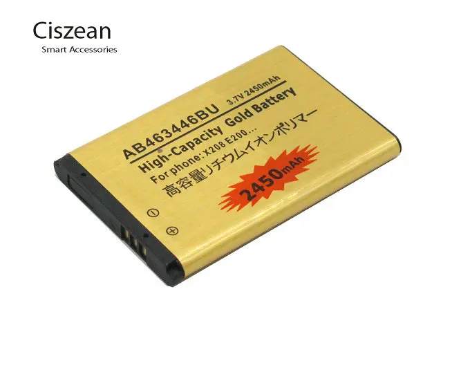1x AB463446BU Сменный аккумулятор для Samsung SGH E251 E258 E350 E428 E500 E900 E908 M620 C512 X208 1258 1250 и т. д.|battery