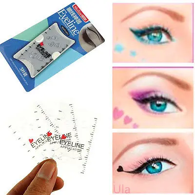 Идеальная подводка для глаз трафарет модели шаблон шейпер Макияж инструмент