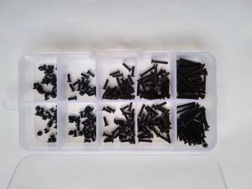 300 шт. M2 Phillips потайная головка из нержавеющей стали винтовой болт Ассортимент