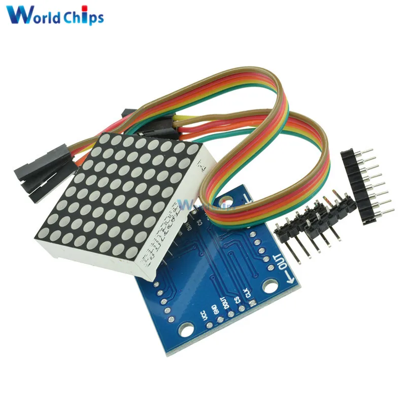 Max7222 MAX7219EWG модуль точечной матрицы MCU Модуль управления дисплеем для Arduino DIY kit|max7219