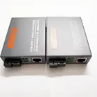 1 пара HTB-GS-03 AB Netlink волоконно-оптических Media Converter Gigabit Ethernet 1000 Мбит одиночный режим волокно SC Порты и разъёмы