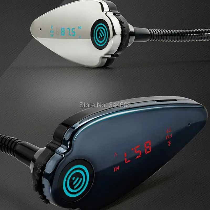 Новый Громкая Связь Bluetooth Автомобильный Комплект Громкой Связи A2DP MP3/WMA Телефона