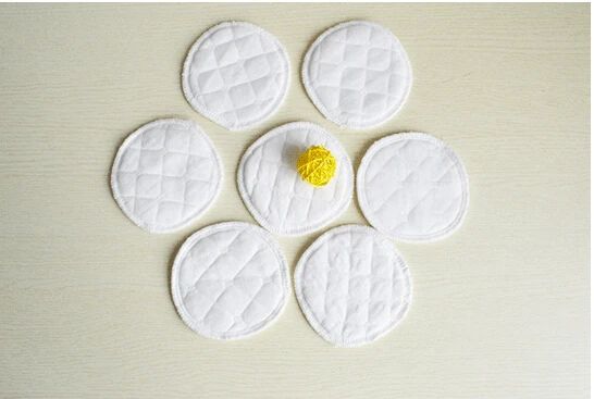 Однослойные моющиеся грудные прокладки для кормящих мам 6 шт. мягкие впитывающие
