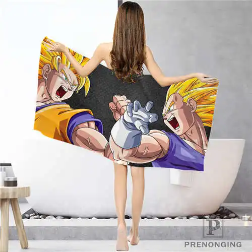 Face or Bath Towel На заказ goku_and_vegeta(1) тряпка для ванной комнаты полотенце s полотенце для лица/банное полотенце для душа Размер s 33x74 см/72x143 см#18-12-16-03-117 - Цвет: Face or Bath Towel