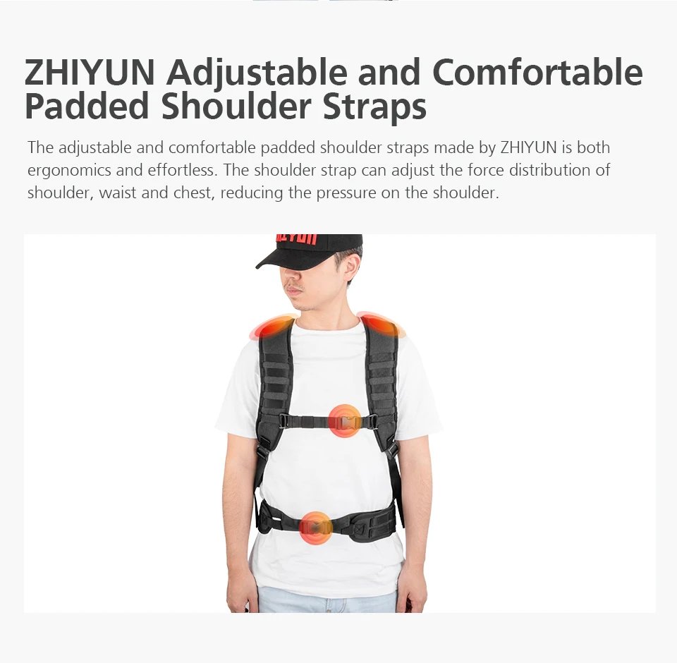 ZHIYUN Gimbal Стабилизатор сумка большого размера многофункциональная посылка для крана 3/Weebill Lab/Crane 2/Crane Plus camera Packbag