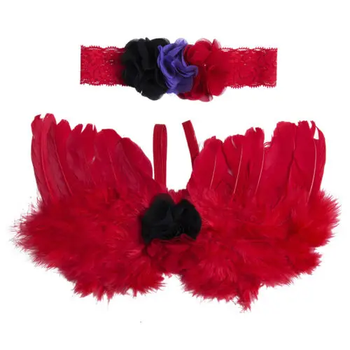 Новинка 2019 горячая Распродажа повязка на голову с изображением ангела и цветов