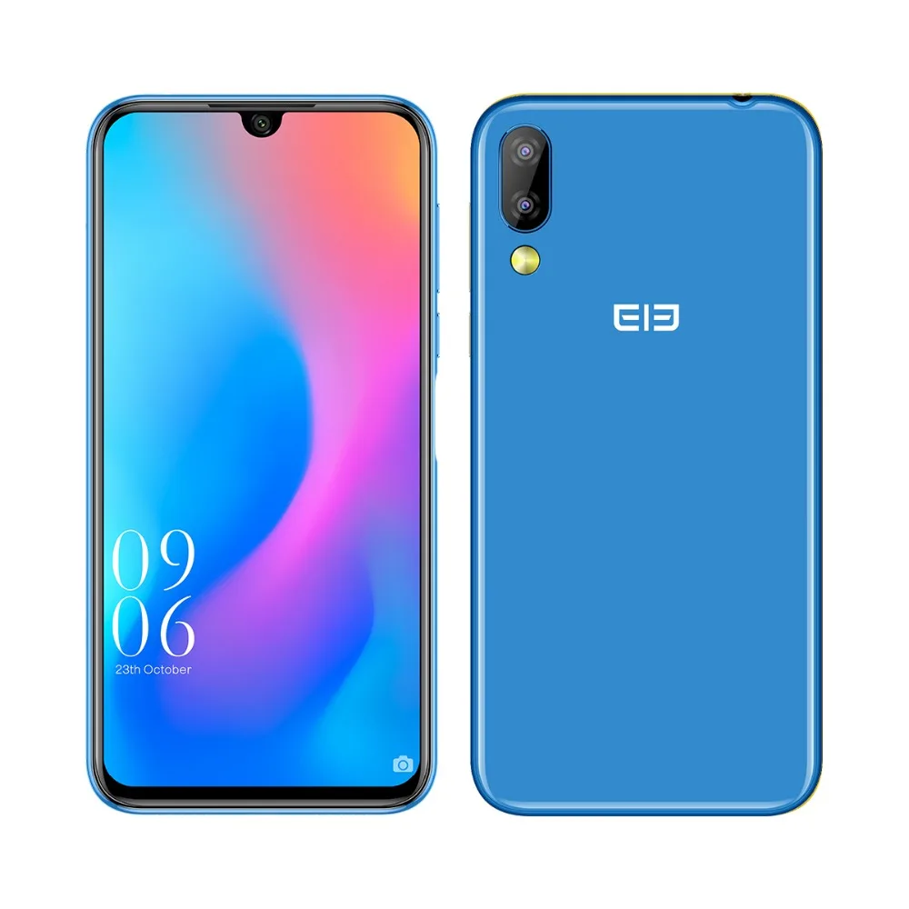 Elephone A6 Mini MT6761 четырехъядерный мобильный телефон HD+ экран 5,71 дюймов Android 9,0 смартфон 4 Гб ram 32 Гб rom 16 МП 4G мобильный телефон
