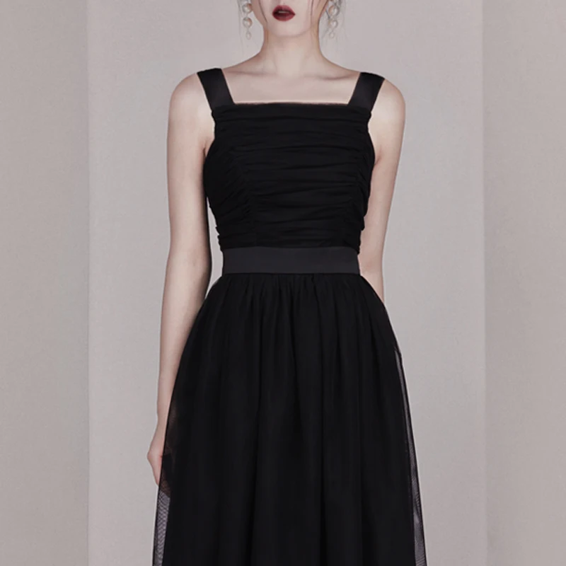 INDRESSME 2019 Новое сексуальное Сетчатое платье миди с рюшами и галстуком бабочкой