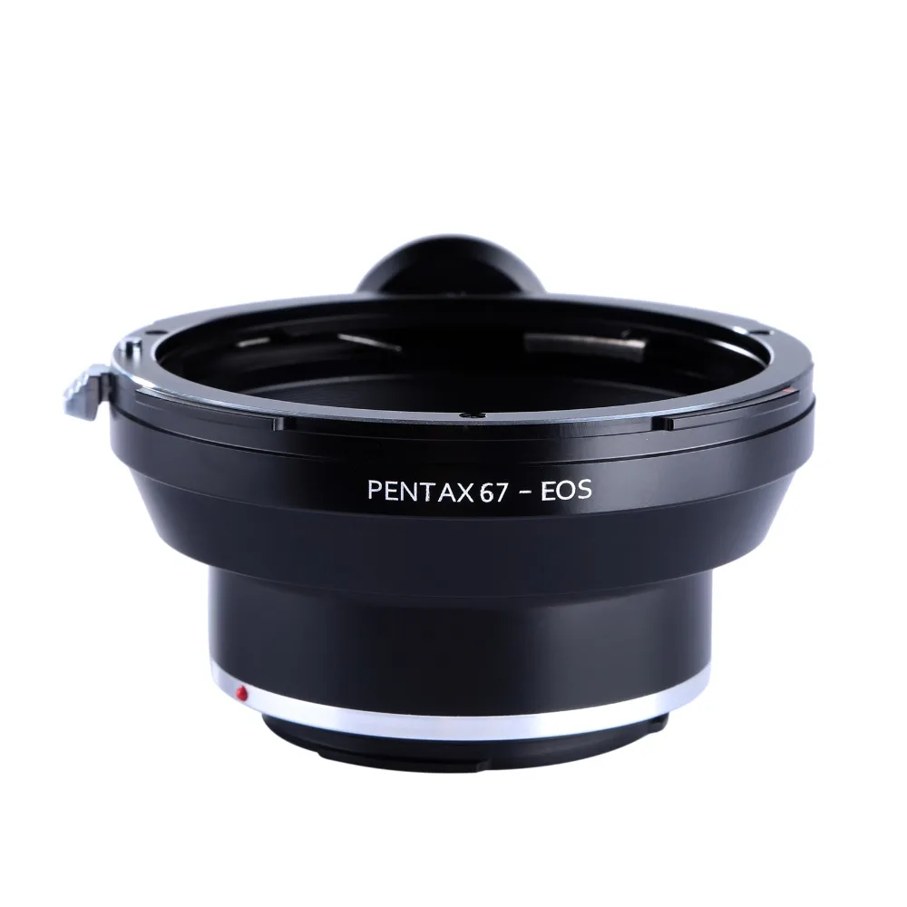 K & F CONCEPT кольцо адаптер для крепления объектива камеры Pentax 67 корпуса Canon EOS
