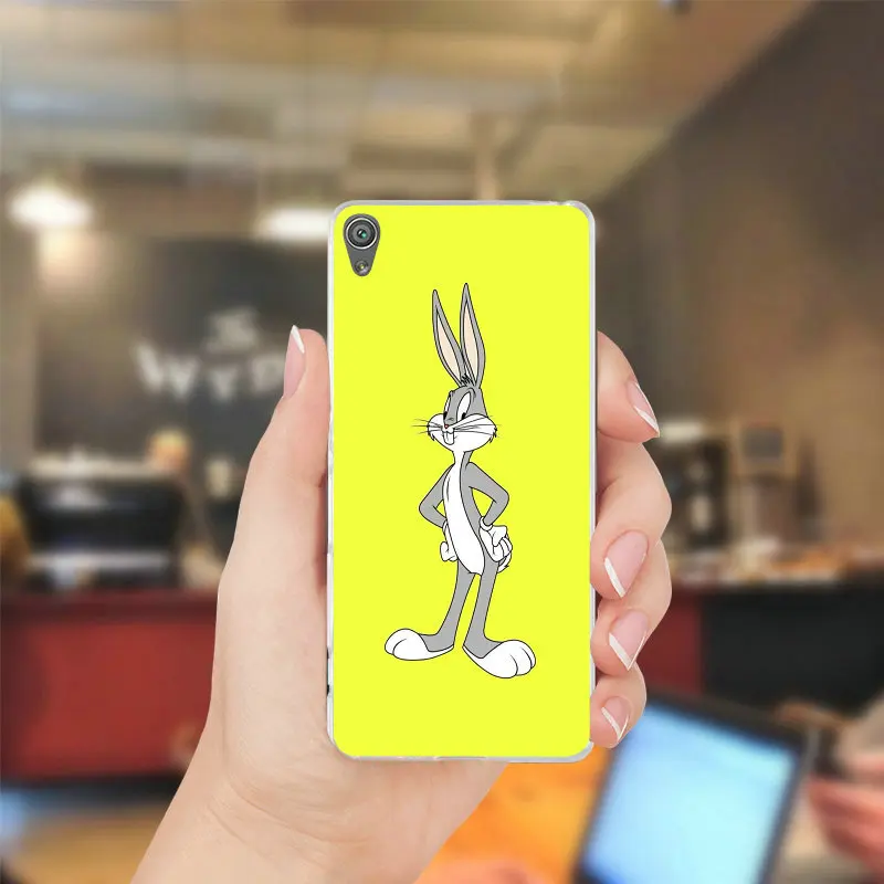 Кролик Банни Tunes Мягкие силиконовый чехол для мобильного телефона Чехлы sony Xperia Z Z1