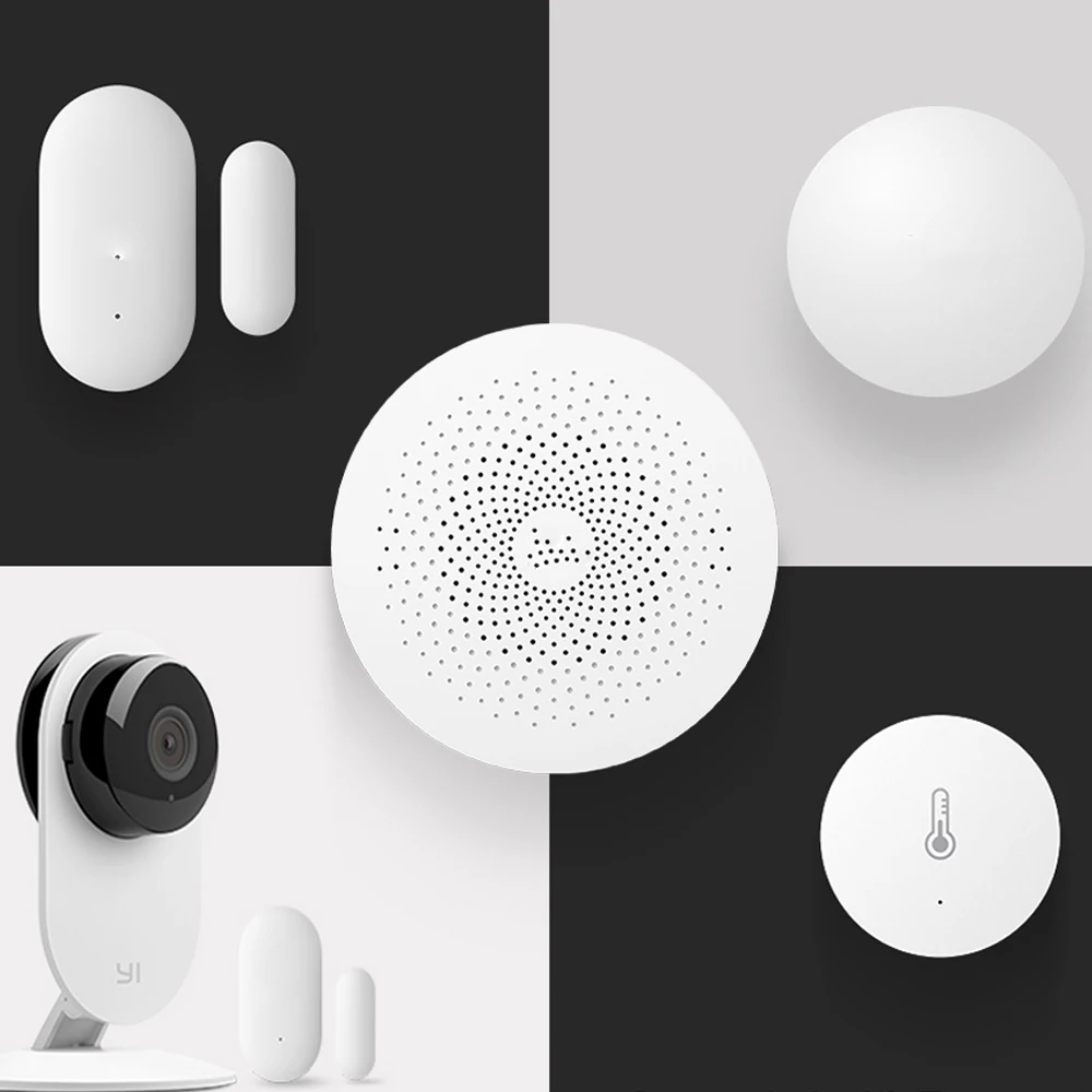 Обновленная версия Xiaomi Multifunctio Gateway 2 умный центр управления умный дом Комплект два управления с дверной звонок с радио кольцо встроенный