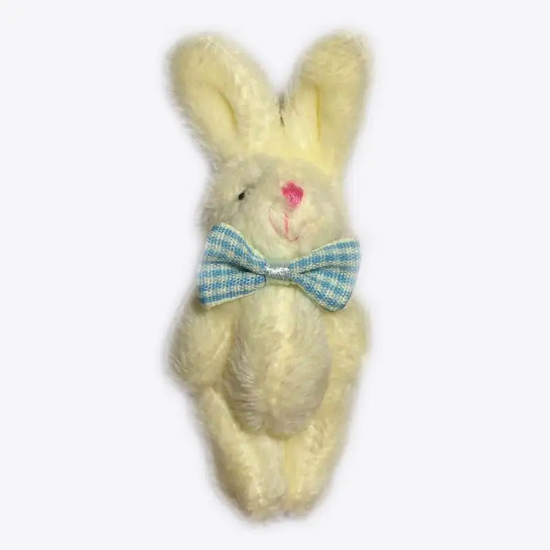 Плюшевый мини-бант 6 см кролик шарнирные подвески Мягкий Кролик для
