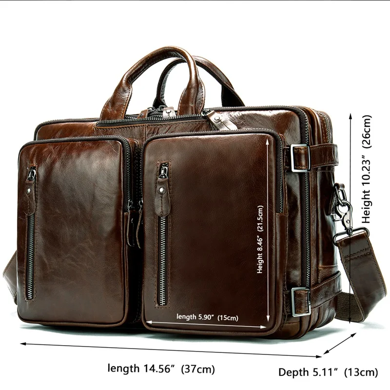 Сумка-мессенджер MVA мужская из натуральной кожи портфель-мессенджер