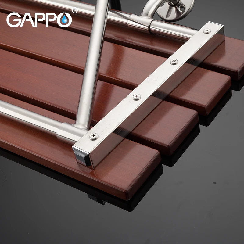 GAPPO настенный Сиденье для душа складной ванной душ сиденье релаксации стул