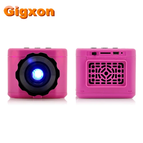 2017 Дети проектор мини портативный для узнать исследование мультфильм |