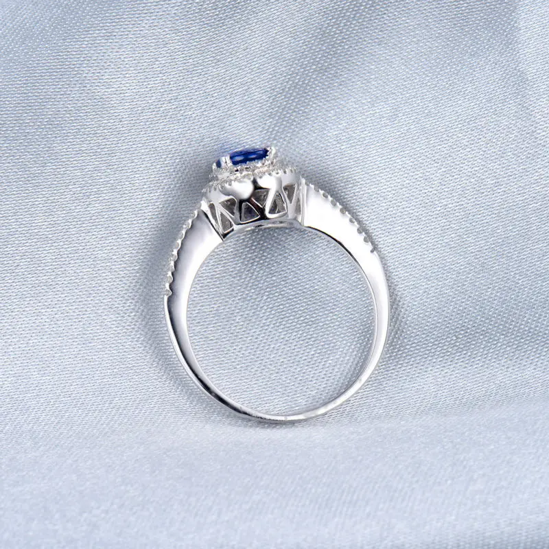 LOVERJEWELRY распродажа! Винтажное однотонное кольцо из белого золота 14 карат с