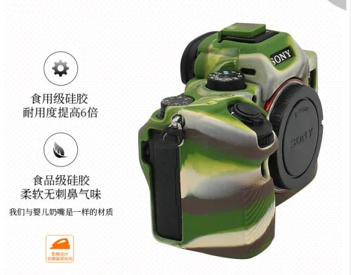 Новое поступление мягкий силиконовый чехол для телефона SONY A6300 A6400 A7Mark 3 A7RM3 A74 A7R4