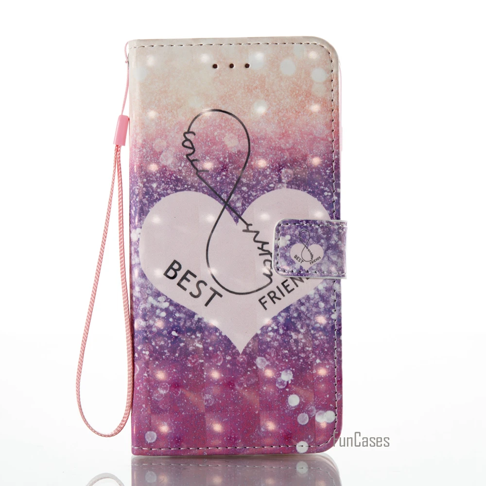 Luxury 3D Painted PU leather Flip Case For Samsung S8 Plus S6 Edge S7 S5 Cows Case For Samsung Galaxy J3 J5 J7 A5 A3 - Цвет: 2