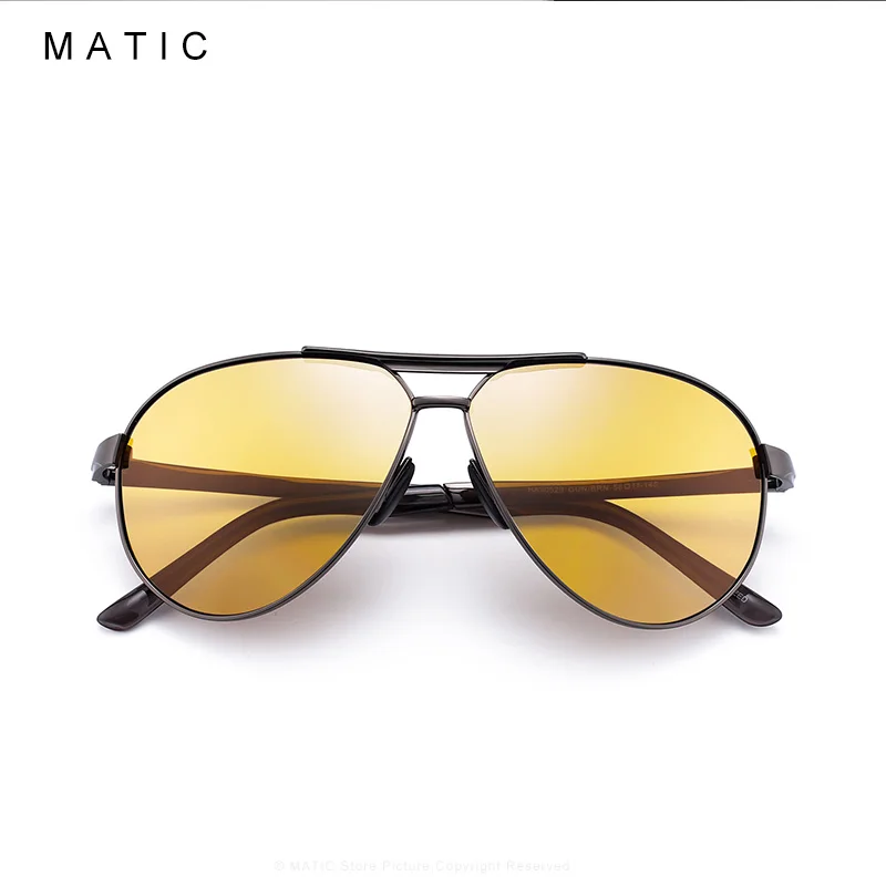 MATIC антибликовые поляризованные овальные античные мужские солнцезащитные очки