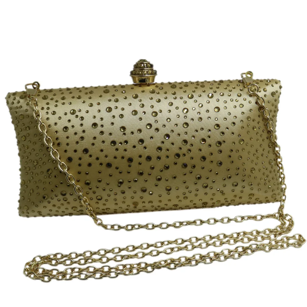 Золотые жесткие клатчи хрустальные вечерние сумки и для вечеринки выпускного