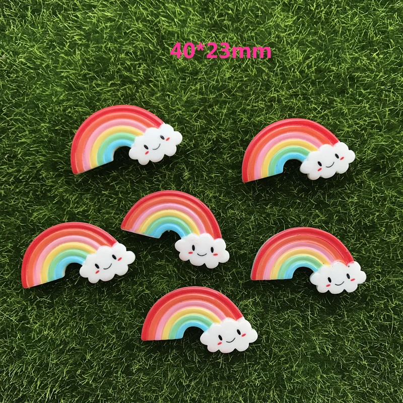 10 шт./лот с плоской задней поверхностью изделия из смолы кабошоны аксессуары