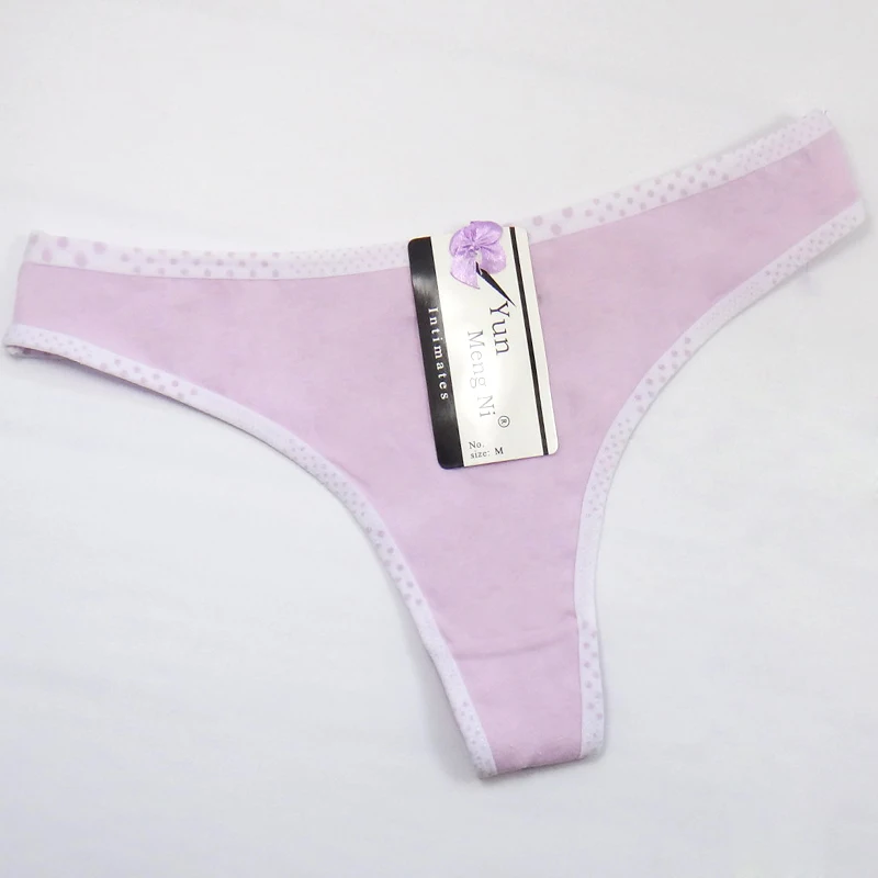Нижнее белье женское хлопковые стринги с низкой посадкой 600 шт./упаковка|panties sexy
