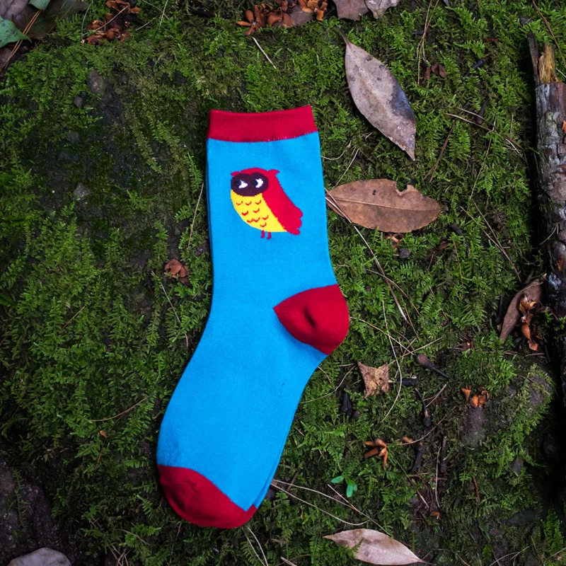 2018 высококачественные женские модные милые и забавные носки хлопковые серии с