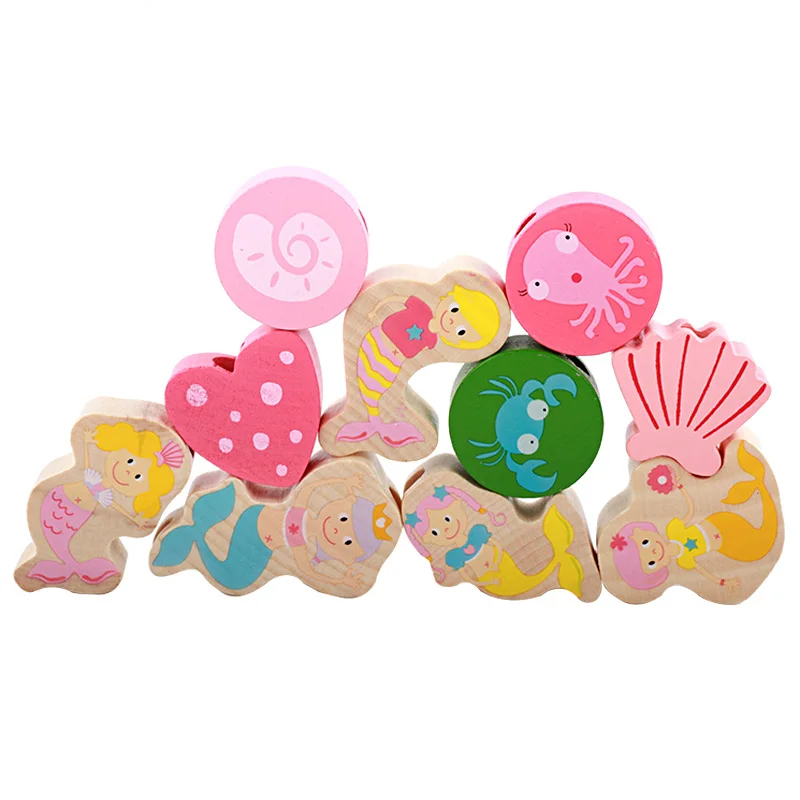 JaheerToy детские игрушки для мальчиков и девочек блоки существ робот шаблон веревка