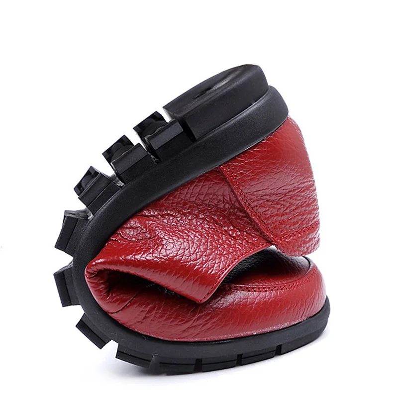 Женская обувь из натуральной кожи без застежки Размеры 35 43|Обувь каблука| |