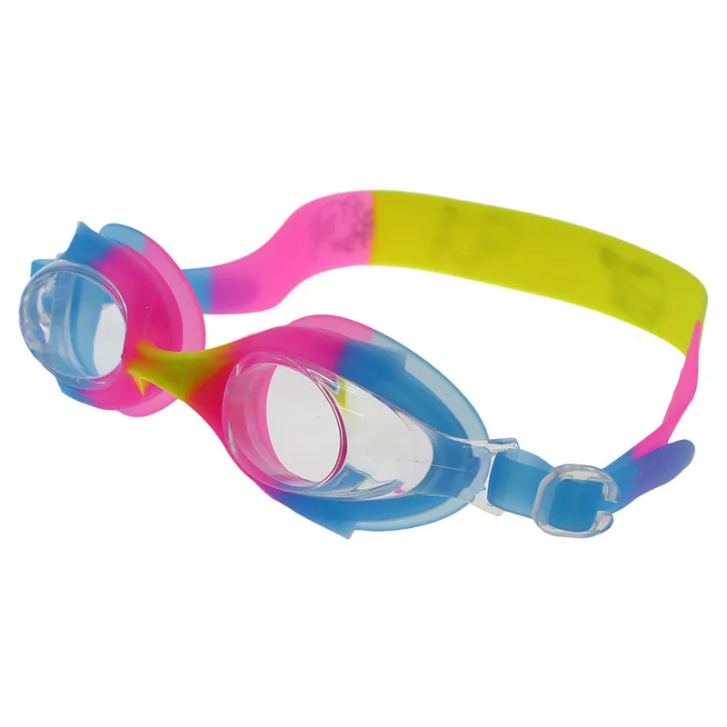 Новые Мягкие силиконовые детские водонепроницаемые противотуманные очки