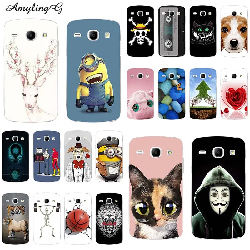 Красочный Подвижный чехол для телефона samsung Galaxy Core i8260 gt i8260 i8262 GT-i8262 задняя крышка чехол с принтом