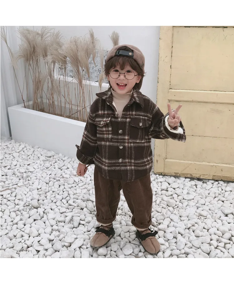 Рубашка детская плюшевая на осень/зиму 2-8 лет | Мать и ребенок