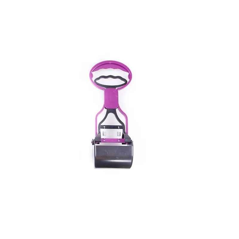 Purple Домашнее животное кошка собачьи экскременты очиститель Pooper Scooper ложки с длинной ручкой, захват, совок для уборки собачьих экскрементов на открытом воздухе отходов Палочки собаки чистящие средства - Цвет: Purple