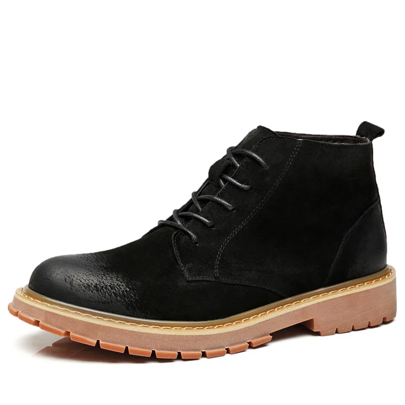 BACKCAMEL винтажный Militaire Laarzen Mannen Hoge Lederen Schoenen Motorlaarzen Riding Man на шнуровке | Обувь