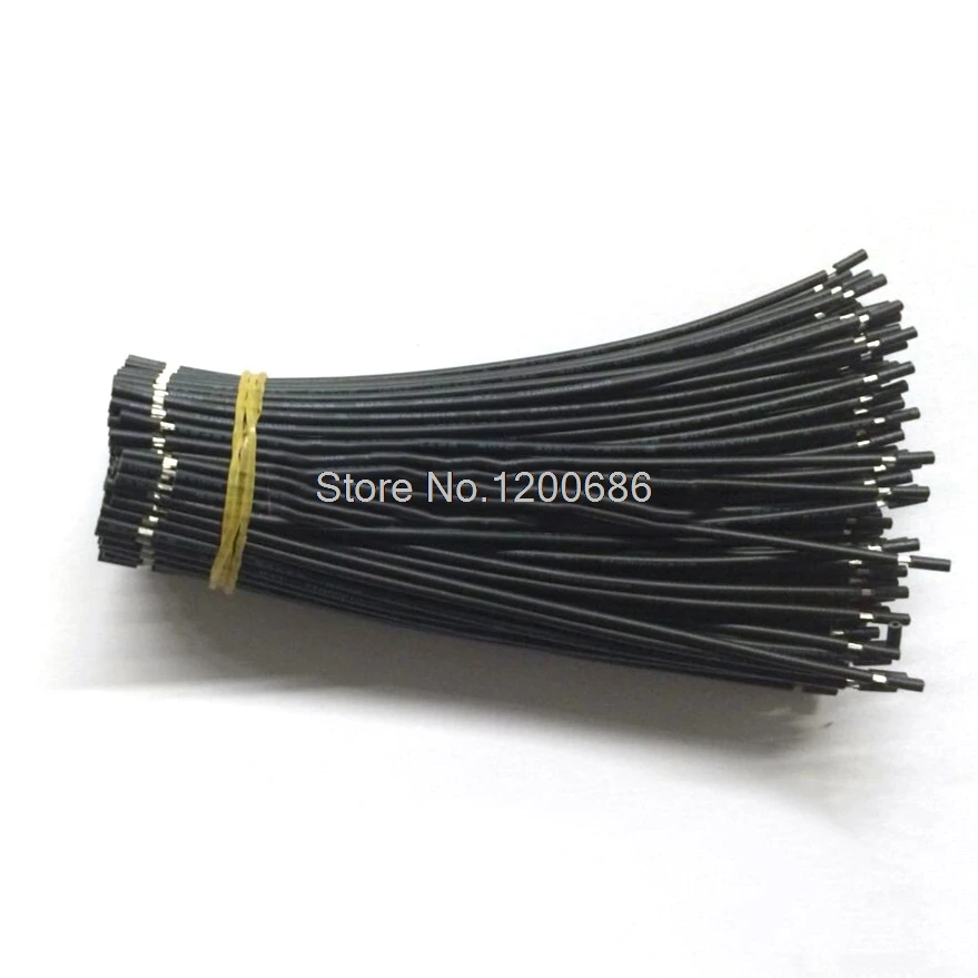 

40CM 5 mm half strip off UL 1007 20AWG BLACK 20piece/lot super flexible 20 AWG PVC insulated Wire Electric cable, LED cable,