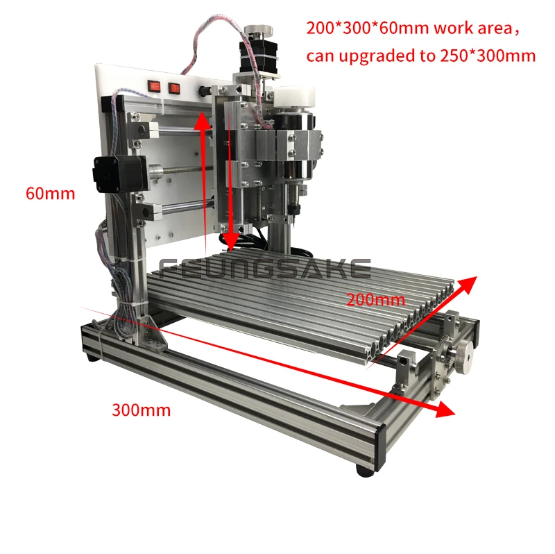 Cnc 2030 diy гравировальный станок с ЧПУ USBCNC контроллер, 2430 3 оси Pcb фрезерный станок, медный металл резьба по дереву машина, ЧПУ маршрутизатор