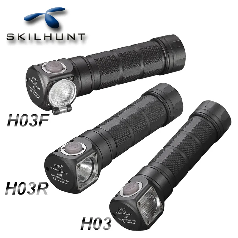 Светодиодный налобный фонарь Skilhunt H03 H03F H03R Cree xml1200 лм для охоты рыбалки кемпинга