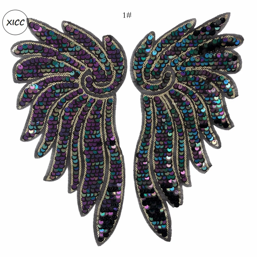 XICC новые красивые большие Размеры с рисунком и нашивкой в виде ангельских