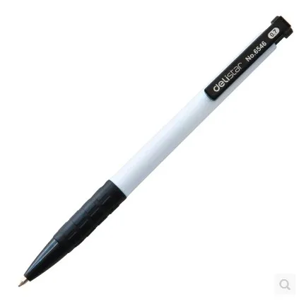 36 шт./кор. творческий простой нажатия шариковая ручка синие чернила пластиковая