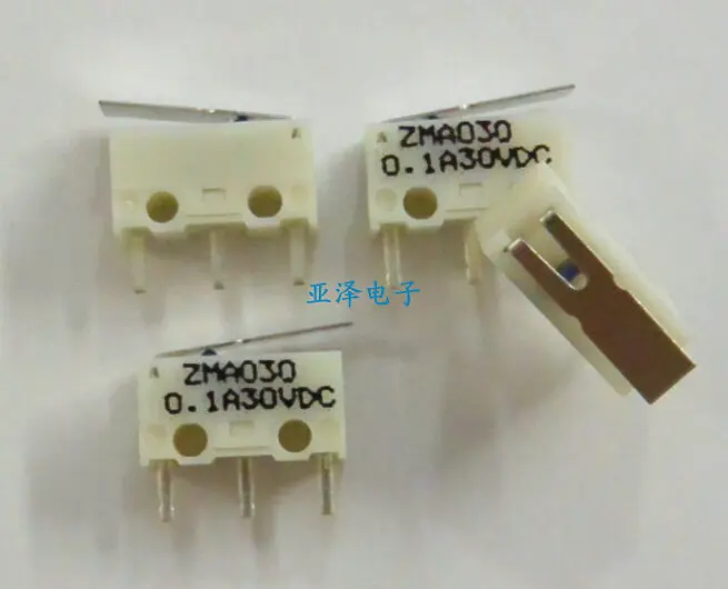 10 шт./лот American mouse microswitch ZMA030 с железным листом 0 1a30vdc свет высокая прочность