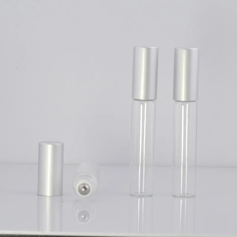 Стеклянная бутылка с роликовыми шариками для эфирных масел 10 мл | Красота и