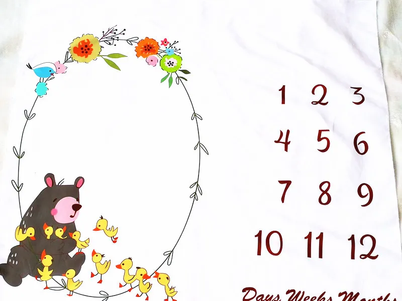 Детское одеяло cuddly bear Новорожденный ребенок DIY фотография фон реквизит детское