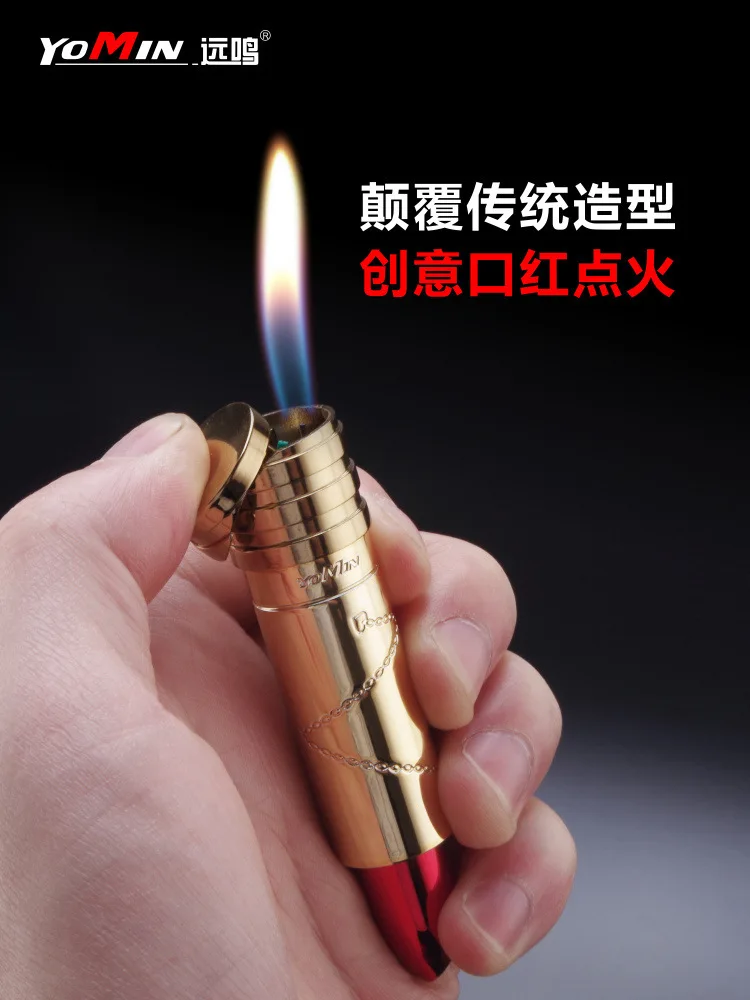 Личности губная помада Зажигалка оригинальность интерес играть инфляция Пламени Зажигалка